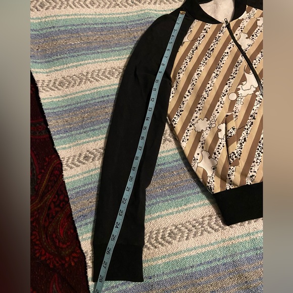 Handmade Bomber Jacket Style Sweater - Picture 6 of 12